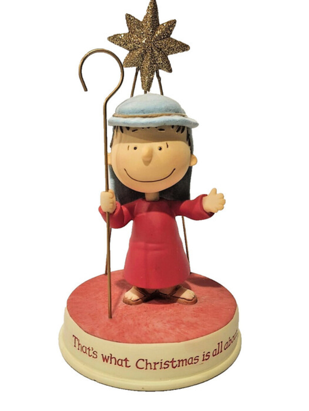 Hallmark Peanuts Gallery Shepherd Linus Figurine 2011 Handcrafted Christmas NIB